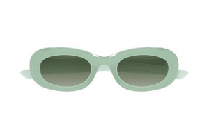 Alexander McQueen AM0527S 004 zöld napszemüveg