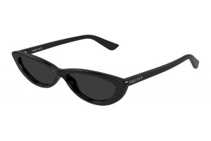 Alexander McQueen AM0535S 001 - fekete/szürke napszemüveg