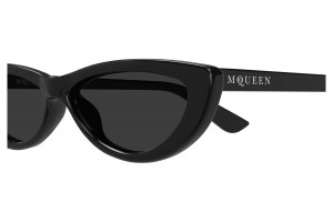 Alexander McQueen AM0535S 001 - fekete/szürke napszemüveg