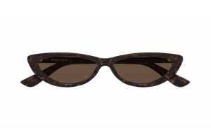 Alexander McQueen AM0535S 002 Havana Brown napszemüveg