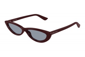 Alexander McQueen AM0535S 004 napszemüveg Red/Light Blue