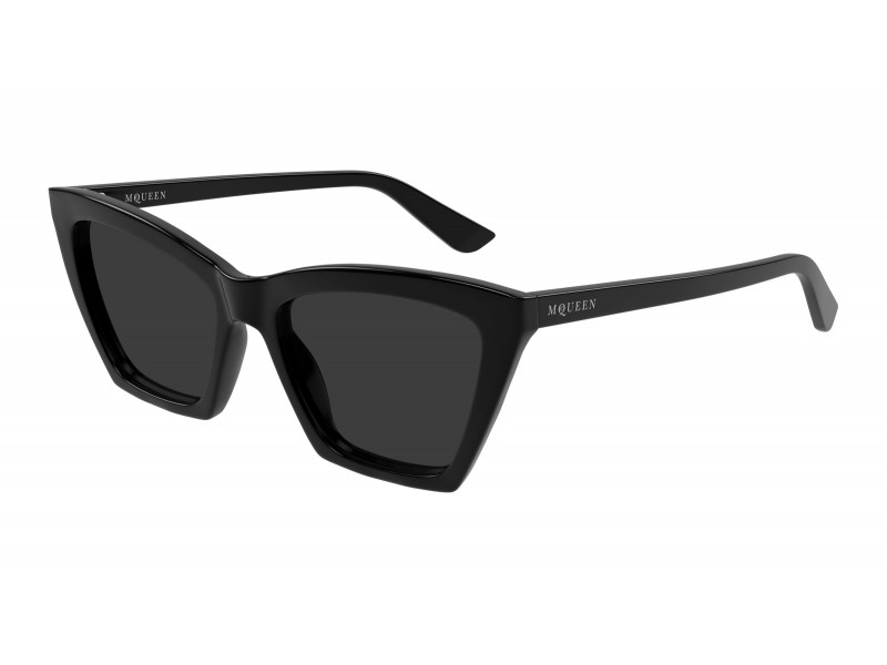Alexander McQueen AM0536S fekete-szürke napszemüveg