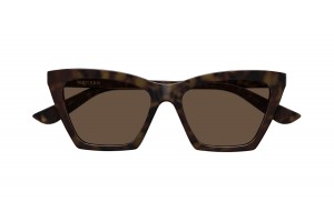 Alexander McQueen AM0536S HAVANA BROWN napszemüveg