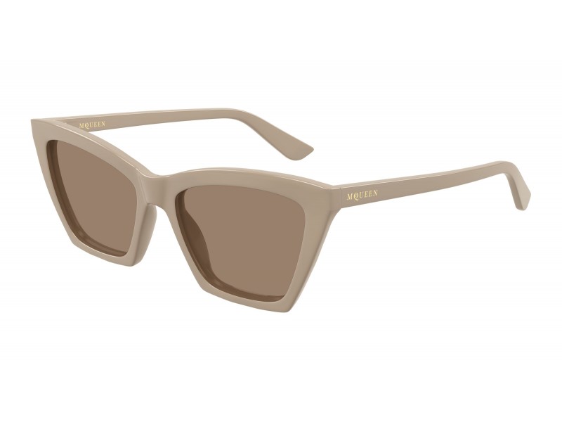 Alexander McQueen AM0536S 003 beige/brown napszemüveg