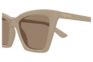 Alexander McQueen AM0536S 003 beige/brown napszemüveg