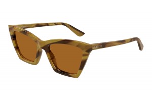 Alexander McQueen AM0536S HAVANA barna napszemüveg