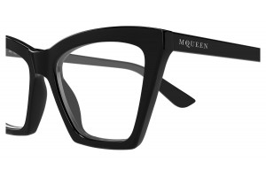 Alexander McQueen AM0536O 001 - fekete szemüveg (demo lencse)