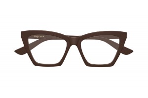 Alexander McQueen AM0536O 003 barna szemüveg