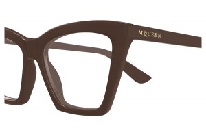 Alexander McQueen AM0536O 003 barna szemüveg