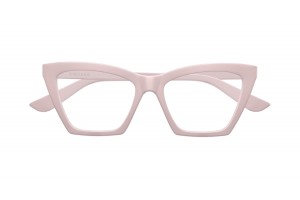 Alexander McQueen AM0536O 004 PINK demo lencsés szemüveg