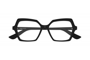 Alexander McQueen AM0537O 001 - fekete szemüveg (demó lencse)