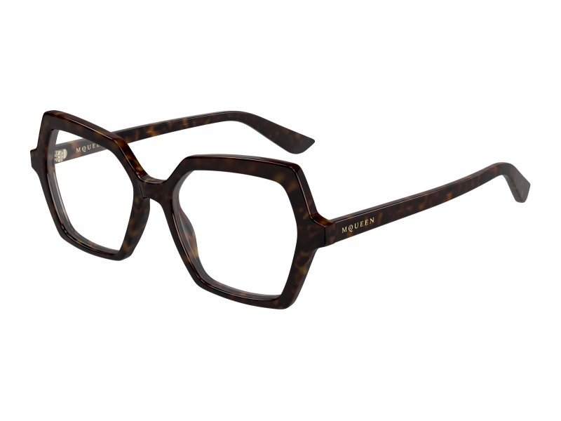 Alexander McQueen AM0537O 002 HAVANA szemüveg