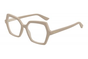 Alexander McQueen AM0537O 003 bézs szemüveg