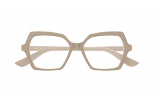 Alexander McQueen AM0537O 003 bézs szemüveg