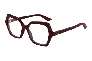 Alexander McQueen AM0537O 004 piros szemüveg - demo lencse