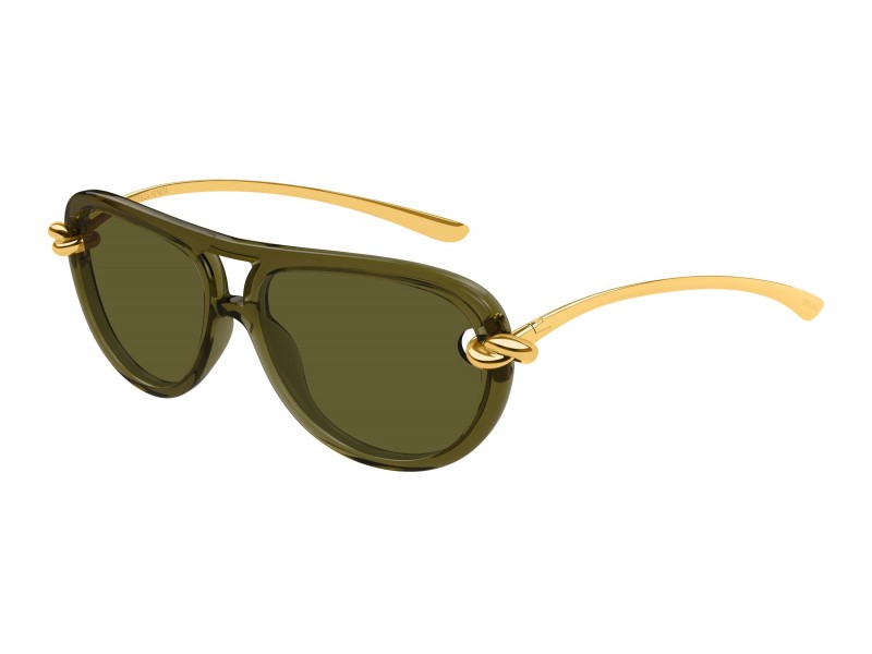 Bottega Veneta BV1418S 003 zöld napszemüveg
