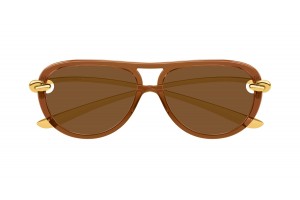 Bottega Veneta BV1418S barna napszemüveg
