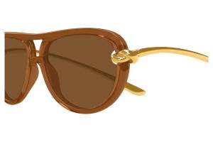 Bottega Veneta BV1418S barna napszemüveg