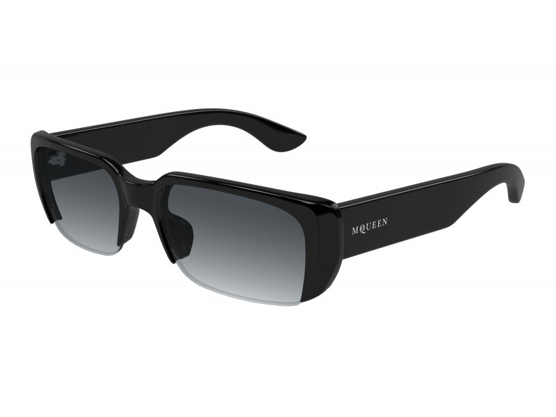 Alexander McQueen AM0532S 001 fekete-szürke napszemüveg