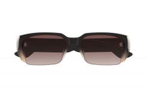 Alexander McQueen AM0532S 004 barna napszemüveg