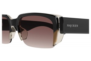 Alexander McQueen AM0532S 004 barna napszemüveg