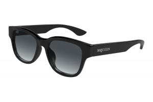 Alexander McQueen AM0528SA fekete-szürke napszemüveg