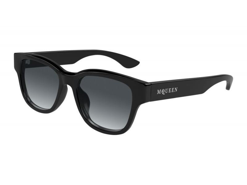 Alexander McQueen AM0528SA fekete-szürke napszemüveg