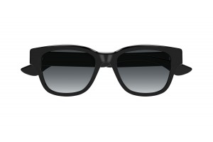 Alexander McQueen AM0528SA fekete-szürke napszemüveg