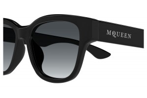 Alexander McQueen AM0528SA fekete-szürke napszemüveg