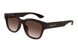 Alexander McQueen AM0528SA 002 HAVANA napszemüveg