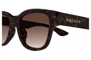 Alexander McQueen AM0528SA 002 HAVANA napszemüveg