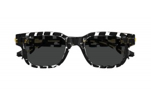 Bottega Veneta BV1411S 004 fekete-szürke napszemüveg