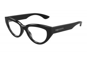 Alexander McQueen AM0529O 001 fekete szemüveg