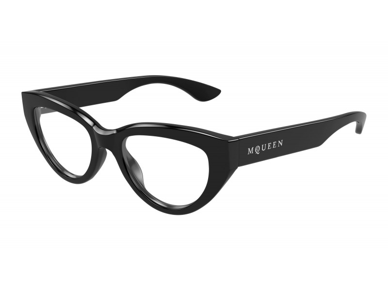 Alexander McQueen AM0529O 001 fekete szemüveg