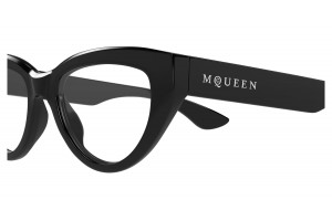 Alexander McQueen AM0529O 001 fekete szemüveg