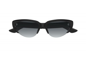 Alexander McQueen AM0533S fekete-szürke gradiens napszemüveg
