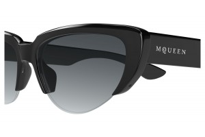 Alexander McQueen AM0533S fekete-szürke gradiens napszemüveg