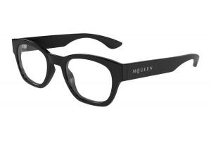 Alexander McQueen AM0530O 005 - fekete demo lencse