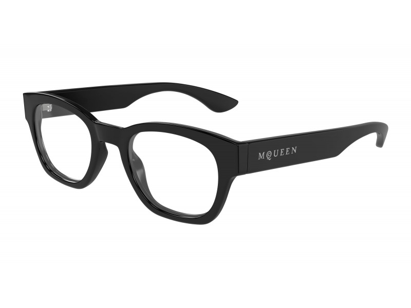 Alexander McQueen AM0530O 005 - fekete demo lencse