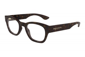 Alexander McQueen AM0530O 006 HAVANA szemüveg