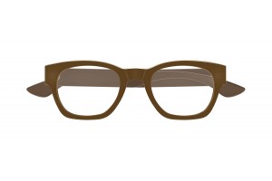 Alexander McQueen AM0530O 007 barna szemüveg