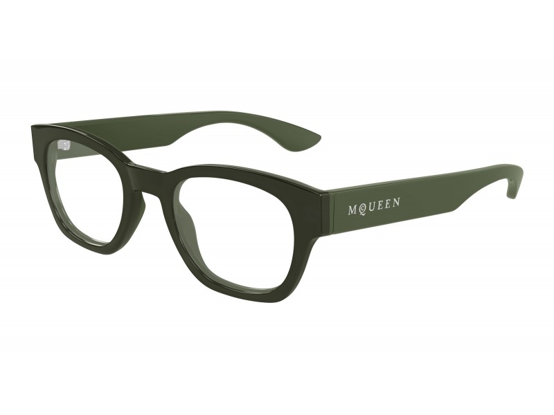 Alexander McQueen AM0530O 008 zöld szemüveg