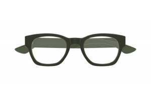Alexander McQueen AM0530O 008 zöld szemüveg