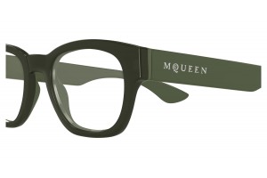 Alexander McQueen AM0530O 008 zöld szemüveg
