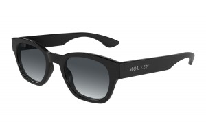 Alexander McQueen AM0530S fekete-szürke napszemüveg