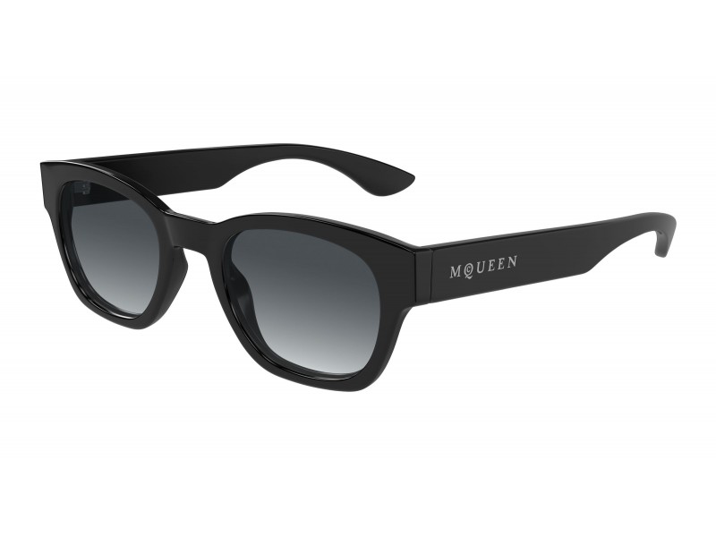 Alexander McQueen AM0530S fekete-szürke napszemüveg