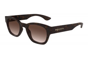 Alexander McQueen AM0530S 002 HAVANA barna gradient lencse