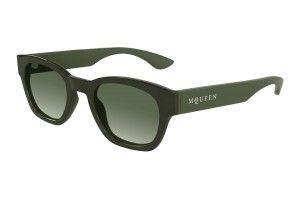 Alexander McQueen AM0530S 004 zöld gradient napszemüveg