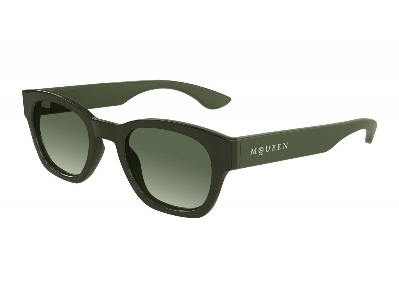 Alexander McQueen AM0530S 004 zöld gradient napszemüveg