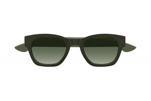 Alexander McQueen AM0530S 004 zöld gradient napszemüveg
